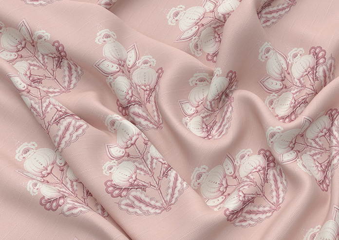 Midford, Mantels Rosies Pink - Roman Blind - Image 4